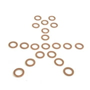 10 MM Copper Crush Washers - Pack of 20 - Fits on 10 MM Bolt