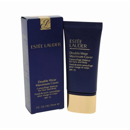 Estee Lauder Double Wear Maximum Cover Makeup Creamy Tan Medium-1oz