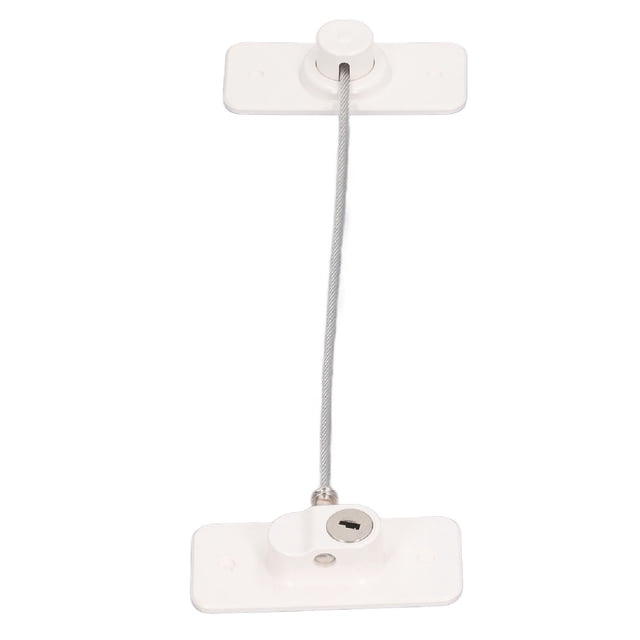 Window Restrictor Locks, Childproof Refrigerator Fridge Freezer Locks With 360 Degree Rotatable Design No Drilling Window Locks For Cabinets, Closets, Cupboard And Toilet