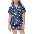thumbnail image 2 of WEAIXIMIUNG Kid DIY Hand Painted Homewear Set Colouring Pajama Sets For And Girl Can Play With And Wea 110, 2 of 5