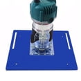 thumbnail image 2 of Plaque d'Insertion pour Table de Routeur en Aluminium pour Moteurs 65Mm Bleu, 2 of 8
