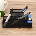 thumbnail image 3 of Opolski Iron Mesh Home Office Pen Pencils Holder Desk Stationery Storage Organizer Box, 3 of 7
