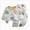 A171-Pink, variant on Boys 2‑Piece Quilted Pajama Set with Cartoon Print,Soft Fabric Sleepwear for Babies and Toddlers 4-5 Years