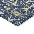 thumbnail image 3 of Addison Rugs Chantille Indoor/Outdoor Traditional Global Navy Machine Washable Runner Rug, 2'3" x 7'6", 3 of 8