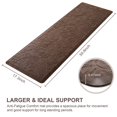thumbnail image 2 of Alfombra de cocina KMAT acolchada antifatiga, impermeable, 17,3 x 60 cm, 2 of 7