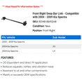 thumbnail image 2 of Front Right Sway Bar Link - Compatible with 2004 - 2009 Kia Spectra 2005 2006 2007 2008, 2 of 2