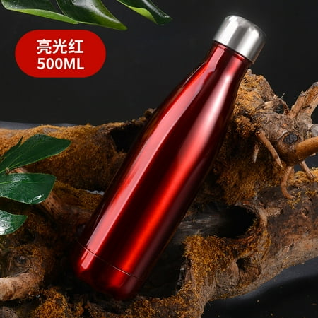 

Homgreen Insulated Water Bottle Stainless Steel Water Bottles Double Wall Vacuum Reusable Water Bottles Leak Proof BPA-FREE Sports Bottle Cup Keep Hot&Cold for Running Gym Workout Cycling Kids