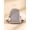 Dark Gray, variant on Back to School Simple Oxford Backpack, Fluffy Pom Pom Lightweight Student Shoulder Bag for Women, Beige