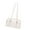 White, variant on Elegant Pillow Design Shoulder Bag Women’s PU Leather Purse Large Capacity