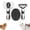 White, variant on Pet Rake 2 in 1 Dematting Deshedding for Dogs Cats Long Hair Thick CoatBlue