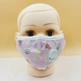thumbnail image 2 of 10Pcs Children Anti PM2.5 Breath Valve Face Mask with 2 Filter Pads, 2 of 9