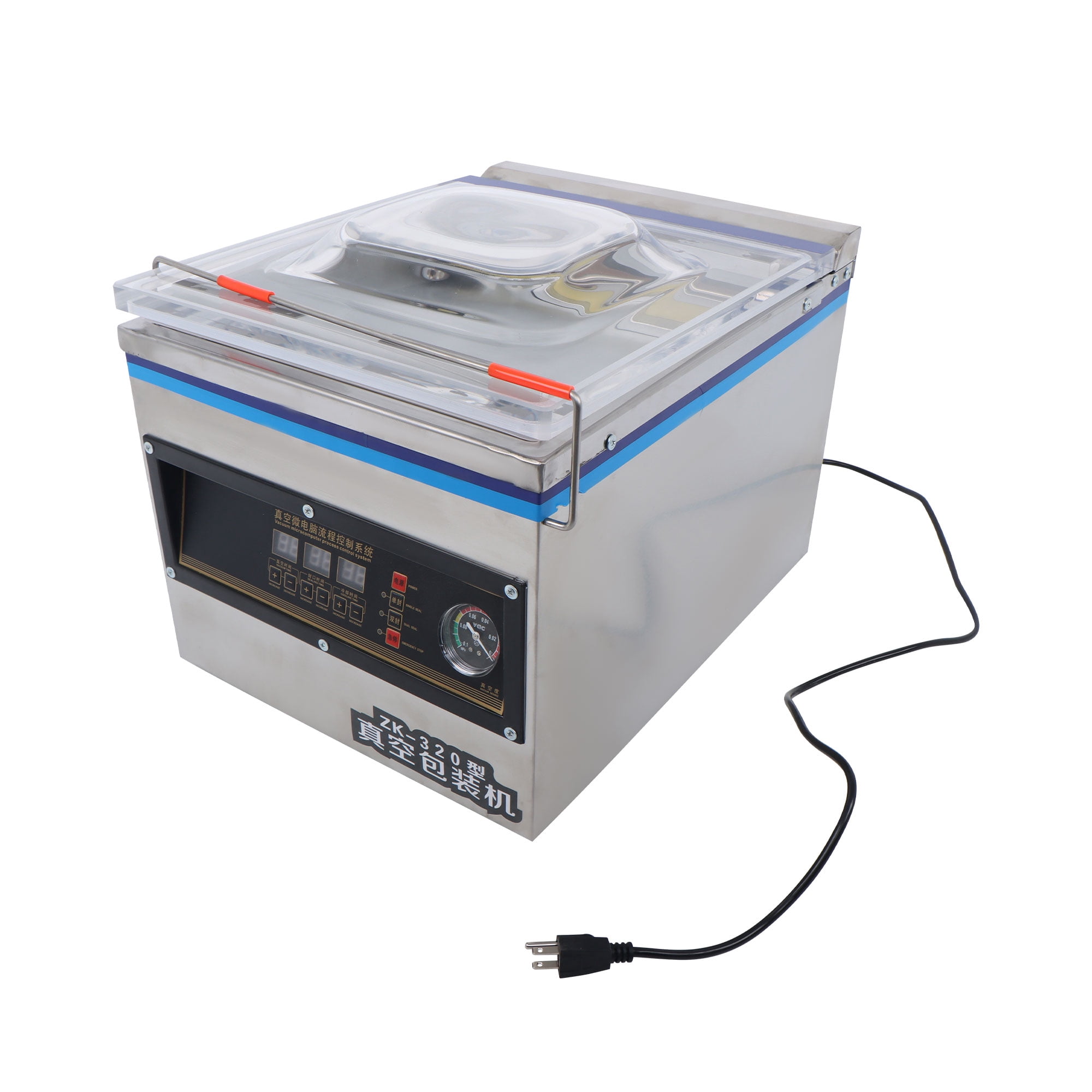 labwork DZ-260C 320W 6.5 Cubic Meters/Hour Vacuum Sealing Machine Made of Stainless Steel Material Suitable for Households, Supermarkets, Etc