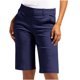 thumbnail image 1 of Mujeres Pantalones Cortos con Bolsillos Moda Verano Casual Sargamán Color Sólido Medio Pantalones Cortos, Poliéster Spandex, 1 of 9