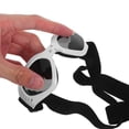 thumbnail image 4 of Miangastore Foldable Dog Goggles: Pet Sunglasses for Small Medium Large Breeds UV Protection Windproof Waterproof - Dog Sunglasses with Adjustable Straps, 4 of 8