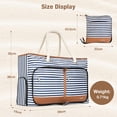 thumbnail image 3 of Bolsa de Playa Impermeable Lekesping para Mujer de 35L con Compartimento para Zapatos, 3 of 7