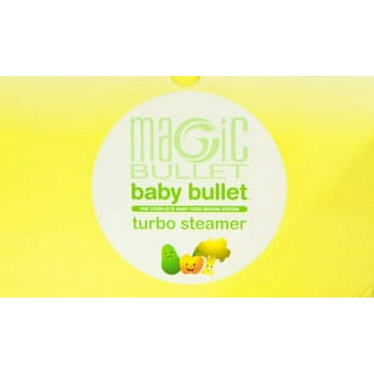 NutriBullet Food Baby Turbo Steamer, 10.63 x 7.21 x 7.56 inches, White