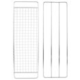 thumbnail image 2 of Loewten Stainless Steel BBQ Grid,Barbecue Wire Mesh Outdoor Camping Multifunction Stainless Steel BBQ Cooking Grilling Grid,Camping Cooking Grid Grate, 2 of 8