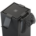 thumbnail image 3 of Vented Plate Dust Cover, Controller Mount for Xbox Series X Controller and Headset-Black, 3 of 11