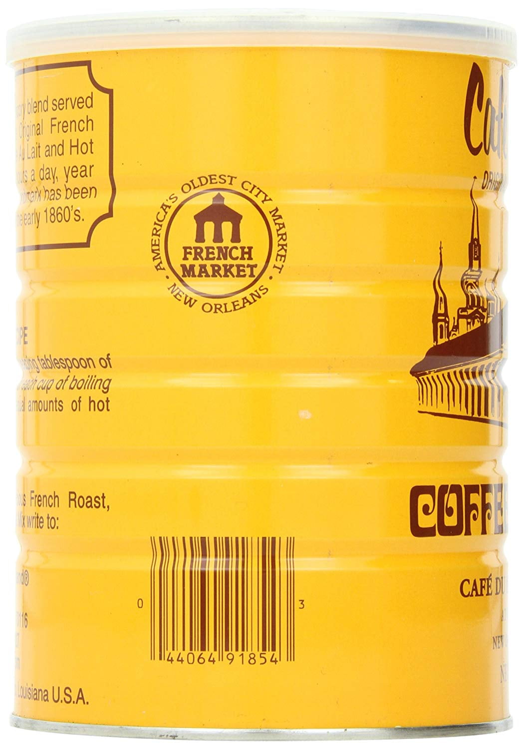 Cafe Du Monde Coffee Chicory, 15-Ounce Pack of 3