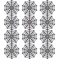 thumbnail image 3 of Fake Spider Web 150Pcs Black Plastic for Halloween Party Props, 3 of 8