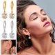 thumbnail image 1 of Pendientes en Forma de Corazon onlyliua moda Perlas de Cristal Brillantes y Cristales Cúbicos Brillantes, 1 of 6
