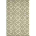 thumbnail image 2 of Modway Cerelia 108x143.5" Moroccan Trellis Fabric Area Rug in Beige/Light Green, 2 of 10