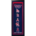 thumbnail image 1 of Encore Select 109-23 Los Angeles Angels Logo History Felt Banner - 14 x 37 in., 1 of 1