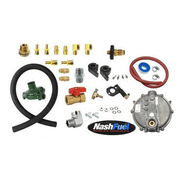 Tri-Fuel Propane Natural Gas Conversion Fits Honda EU7000iS Ball Valve Bulkhead