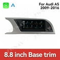 thumbnail image 2 of ZWNAV Ultra-Thin 8.8 inch Wireless CarPlay+Android Auto Retain Original Car Function Car Radio Stereo Multimedia Receiver for Audi A5 2009-2016 Compatible with Original Car System, 2 of 11