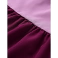 thumbnail image 5 of Gomelly Women Dresses T-shirt Sundress Loose Dress Ladies Simple Holiday Swing Pink XL, 5 of 6