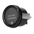 thumbnail image 3 of Engine Hour Meter,Quartz Hour Meter AC/DC Marine Hour Meter Hour Meter Gauges Precision Engineered, 3 of 14