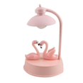 thumbnail image 1 of Cartoon Flamingo Music Night Light Lámpara de escritorio Rosa Room Home Wireless 15x9.5CM-B Yuyangstore Dibujos animados música noche luz, 1 of 6