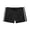 Black, variant on Gym Casual Lightweight Athletic Shorts Solid Color Drawstring Elastic Waist with Pockets Shorts