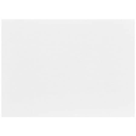 JAM Paper Flat Note Cards, 5 1/8 x 7, White, 100/Pack