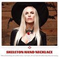thumbnail image 3 of Collier Halloween Élégant Collier Femme Fille Collier Style Gothique Punk Collier, 3 of 8