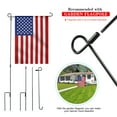 thumbnail image 2 of Premium Garden Flag USA Garden Flag United States Decorative Garden Flags Quality Polyester American Flag Outdoor 18 x 12.5 Inch, 2 of 4