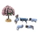 thumbnail image 1 of Figuras de gatito durmiendo para decoración de salpicadero de coche, diseño de gato, para parabrisas y consola, bonitos adornos de PVC, accesorio seguro y adorable para el interior del coche., 1 of 8