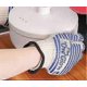 thumbnail image 5 of Oven Glove Hot Surface Handler Oven Mitt Glove, Perfect for Kitchen/Grilling, 540 Degree Resistance, Heat & Flame,Beige Blue 26*15.6cm, 5 of 5