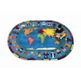 thumbnail image 2 of Kid Essentials - Early Childhood Hands Around the World, 7'7" Round, Multicolored, 2 of 4