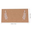 thumbnail image 2 of unbranded 50Pcs Elegant Kraft Paper Wedding Tent Cards for Table Seating and Event Organization, 2 of 6
