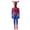 Red, variant on Realistic Spider Costume with Mask, Adult Spider Manlike Cosplay Costume Jumpsuit, 3D Patterned Lycra Spandex Full Body Zentai Suit Halloween Character Cosplay Jumpsuit, Red, 120
