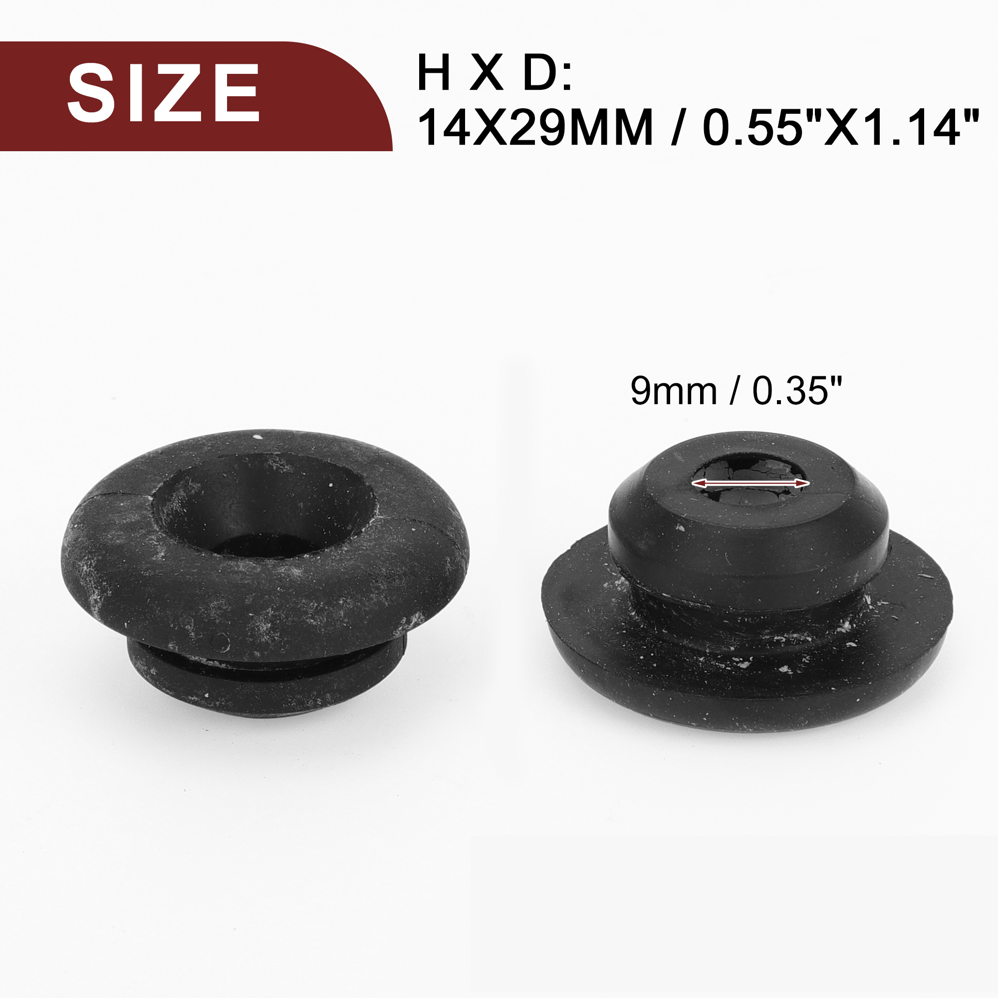 Unique Bargains Air Cleaner Assembly Insulator for Chevrolet Camaro Engine Filter Grommet