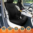 thumbnail image 5 of Universal Fit Car Seat Cover – Full Set of Automotive Car Seat Covers, Premier Leatherette Seat Covers, Water-resistant Seat Protector for Cars, Trucks, SUVs and Vans, 5 of 7