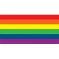 thumbnail image 2 of Gay Pride Flag Photo License Plate, 2 of 2
