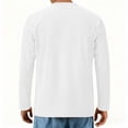 thumbnail image 3 of Dry Fit Long Sleeve Shirt for Men, Solid Color, Lightw8, Breathable, Pullover Top, Polyester Spandex, 1 Pc, 3 of 8