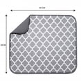 thumbnail image 3 of Estera de secado de platos de microfibra, 40 x 30 cm, ultra absorbente, de secado rápido, accesorios de cocina, estera para fregadero, estera aislante para platos, 3 of 5