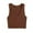 Coffee, variant on Lovskoo Knit Summer Tops for Women 2024 Tank Tops V Neck Sleeveless Tight Solid Color Camisoles Sports Yoga Elastic Tank Tops Olive Green