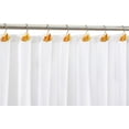thumbnail image 3 of Maple Leaf Shower Curtain Hooks, 12Pcs Thanksgiving Decorative Shower Curtain Hooks, CHICTIE Autumn Fall Leaves Shower Curtain Rings Rustproof for Bathroom Bedroom Room Decor (Deciduous Yellow), 3 of 9