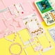 thumbnail image 5 of Gwong Decoración hogareña 15pcs Album Scrapbook Star Heart Rectangle Forma Stickers DIY Diario Decor Gwong 21032188, 5 of 7