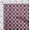 Cerise Pink, variant on oneOone Organic Cotton Poplin Twill Fabric Ethnic Geometric Flame Stitch Print Fabric By Yard 42 Inches Wide